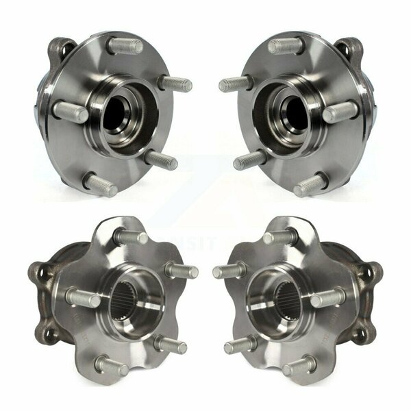 Kugel Front Rear Wheel Bearing Hub Assembly Kit For INFINITI G37 Q50 G35 Nissan 370Z QX50 EX35 K70-101282